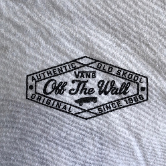 White Vans T-Shirt - Picture 3 of 5